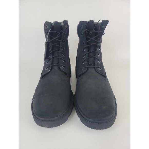 Timberland 6 Inch Classic Boot Black Nubuck Waterproof Boots main image 12